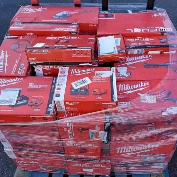 Milwaukee tools pallets